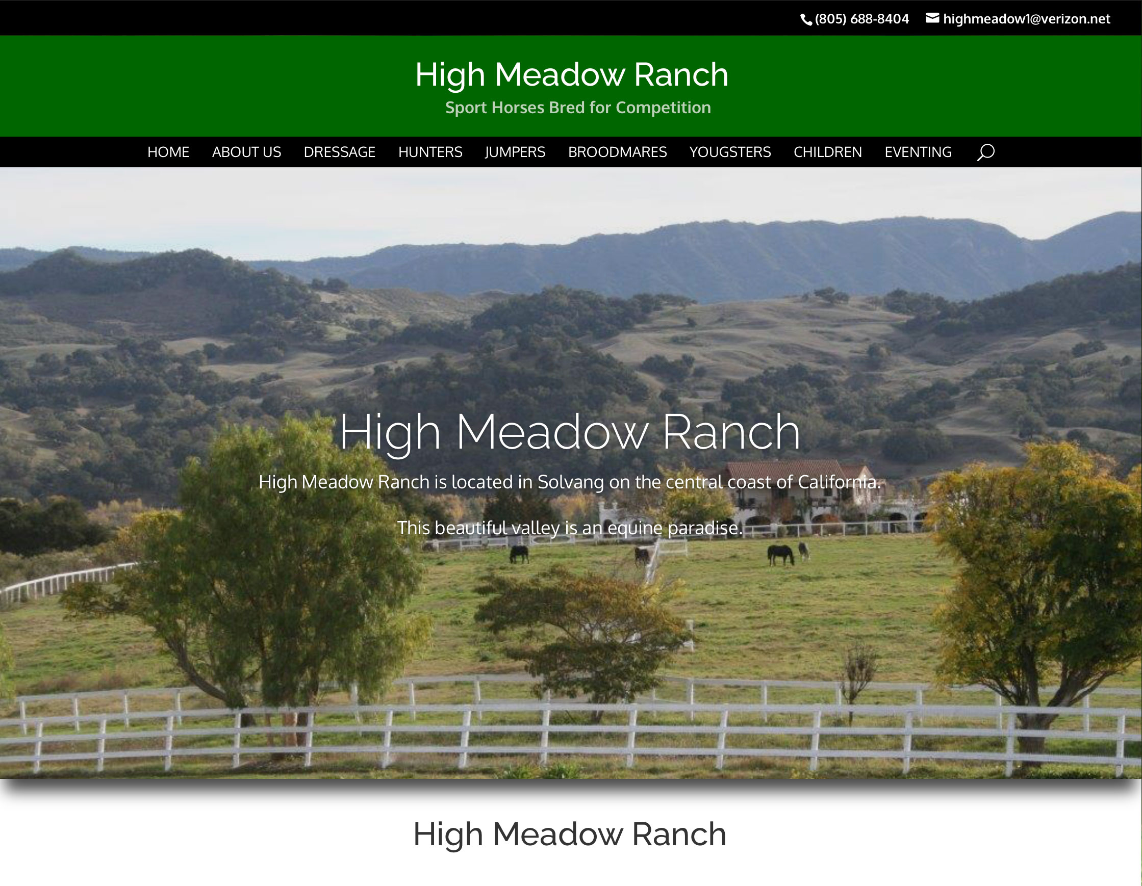 High Meadow Ranch