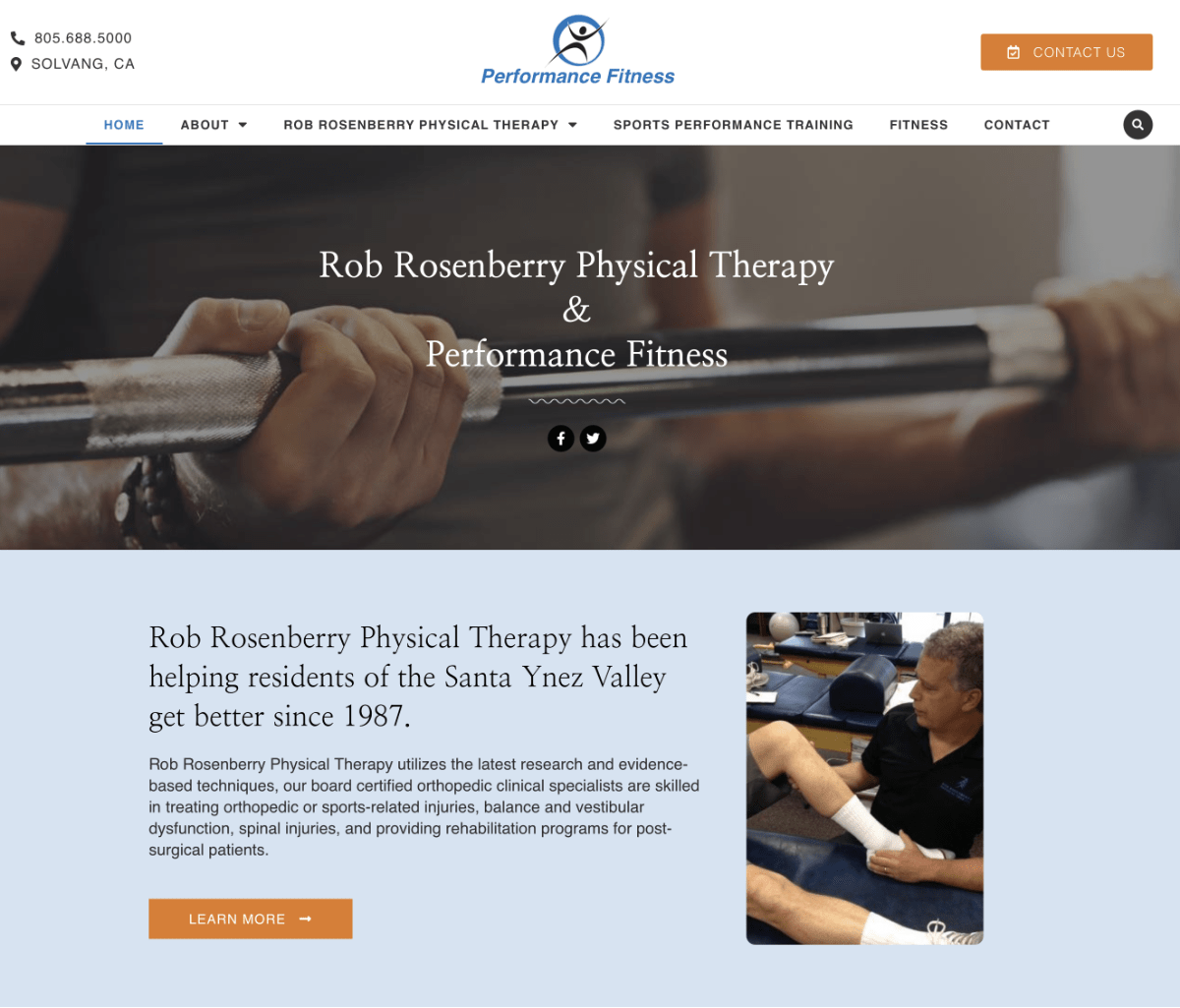 Rob Rosenberry Physical Therapy
